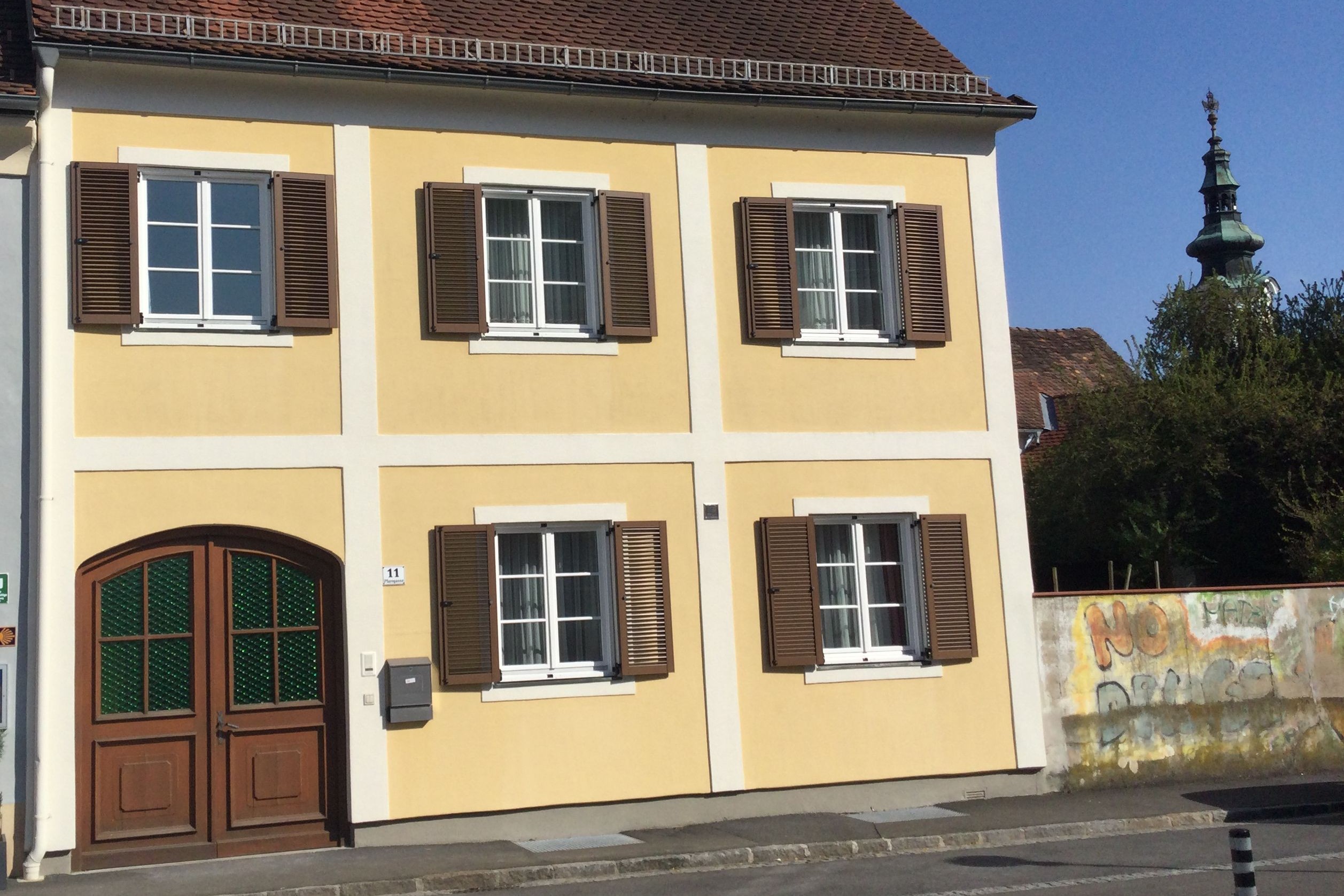 Außenaufnahme des Altstadt-Apartments Bad Radkersburg