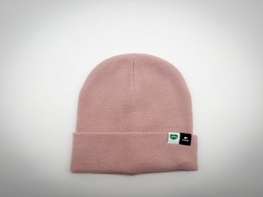 Eisbär-Kindermütze Skater rosa